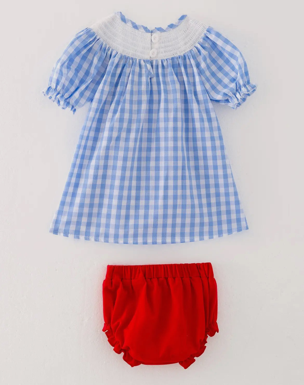 Smocked Farm Embroidered set