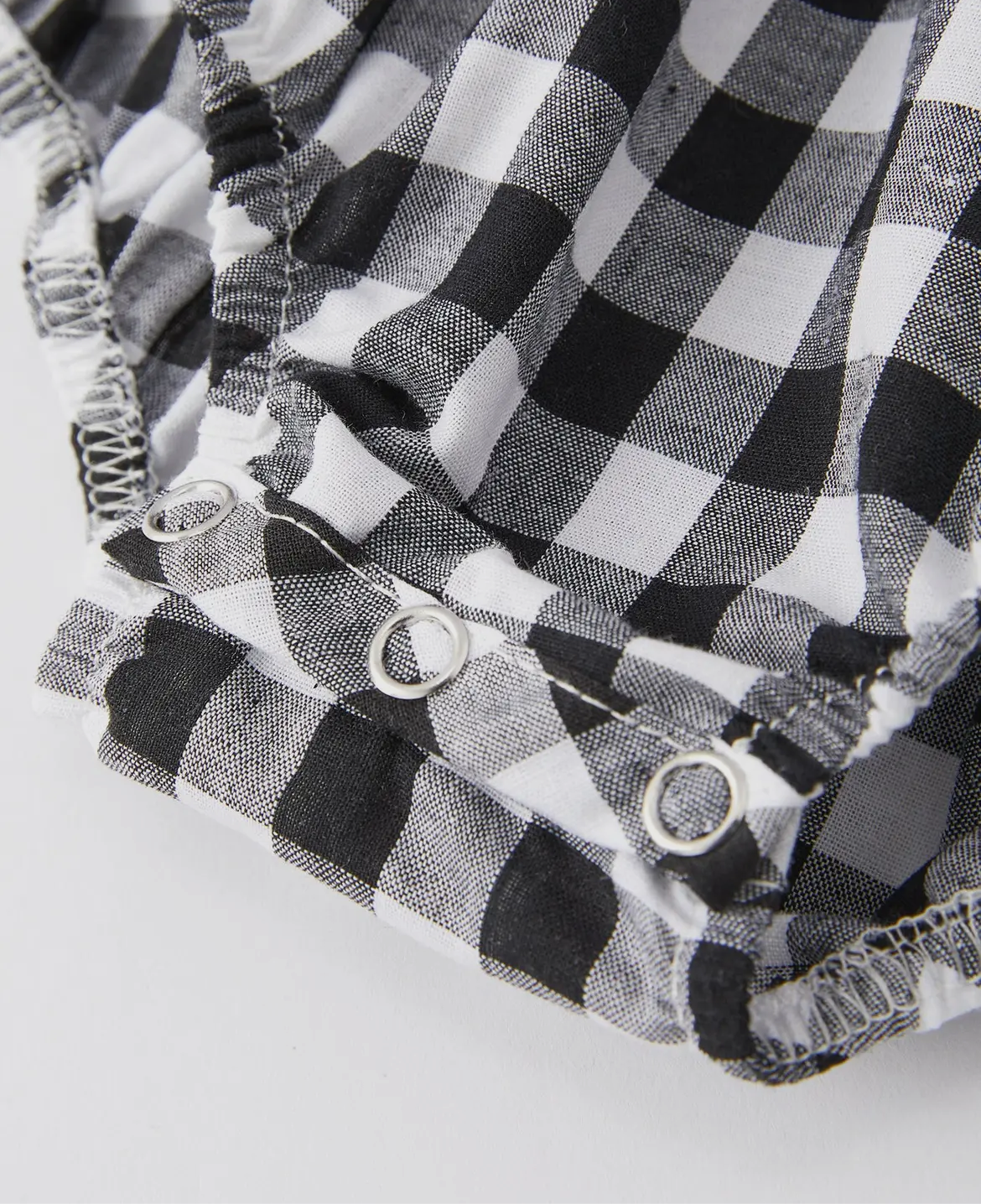 Plaid Smocked Valentines Bubble Romper
