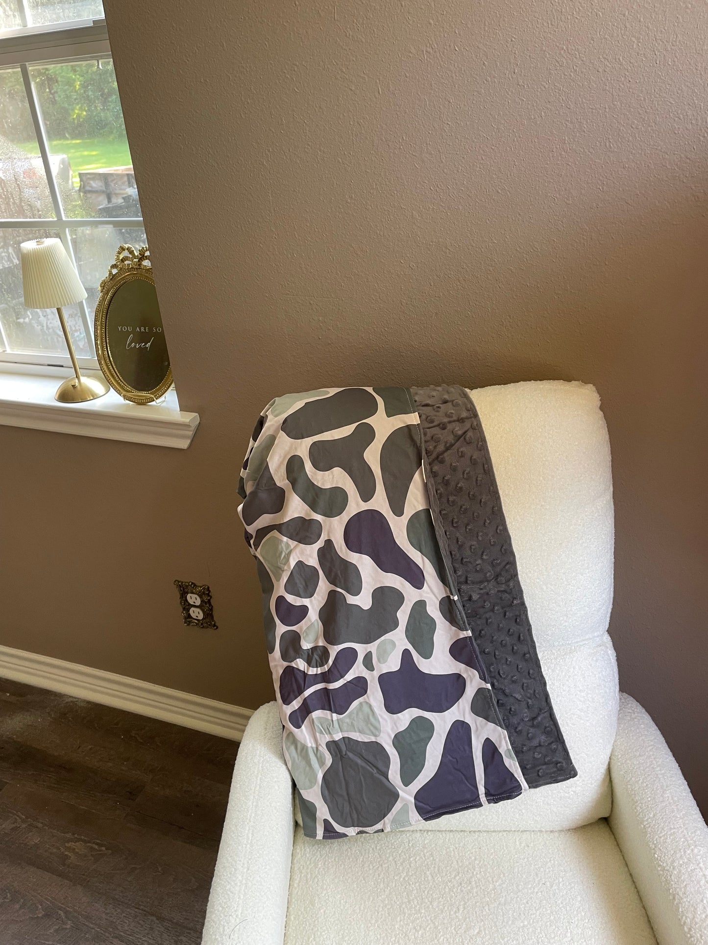 Baby Camouflauge Print Blanket