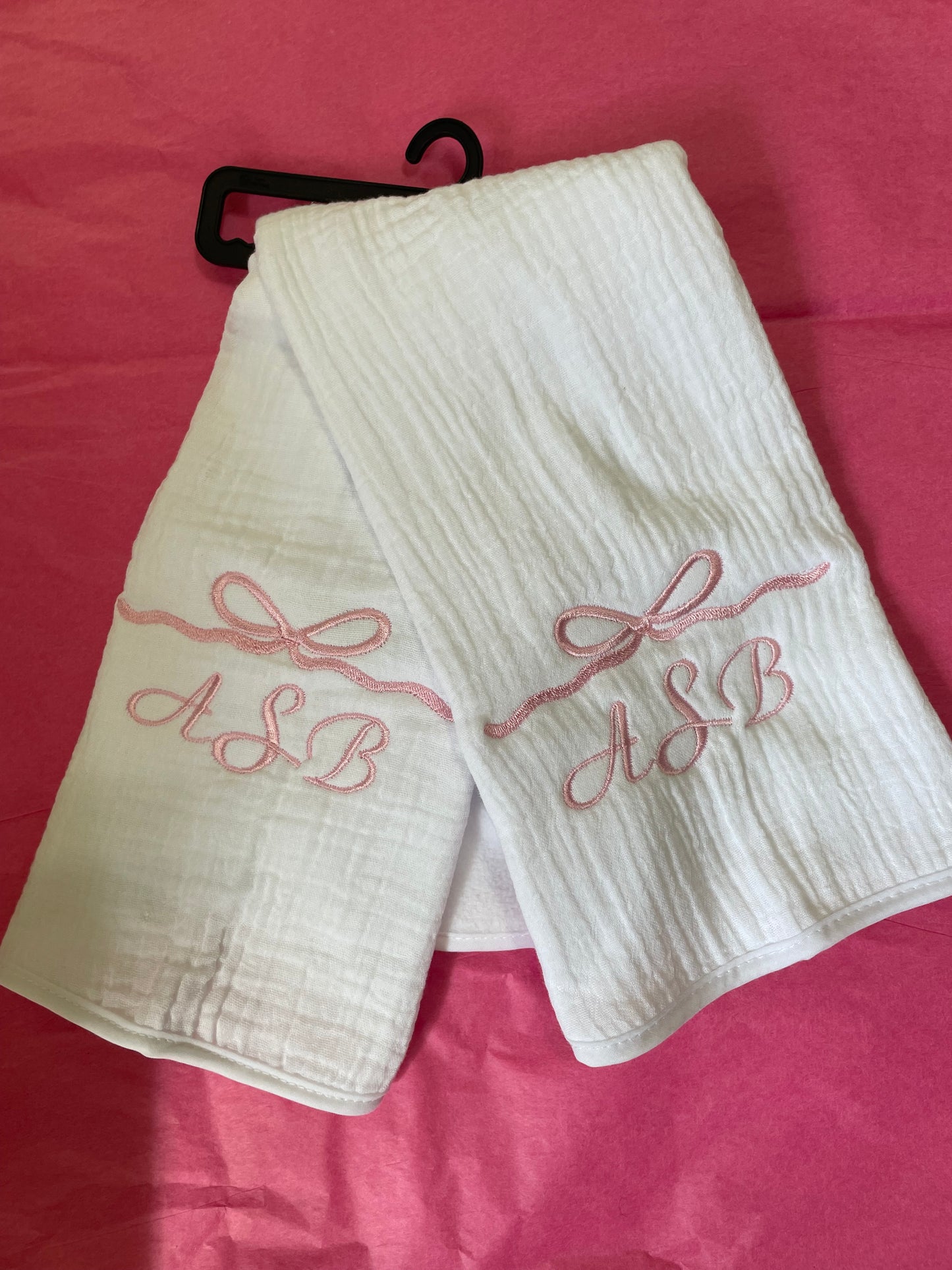 Customs Burp cloths