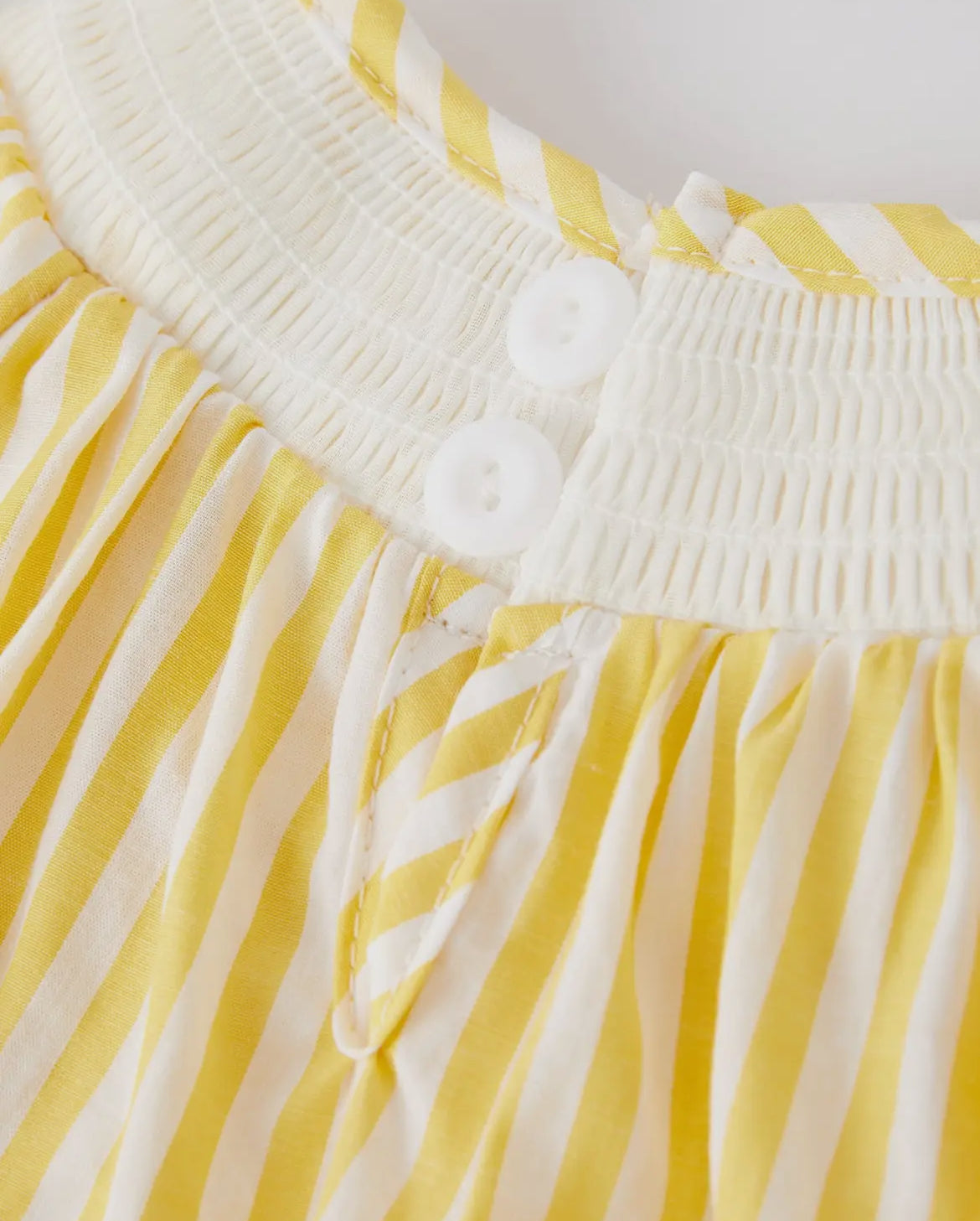 Smocked Spring little chick embroidered girls bubble 🐣